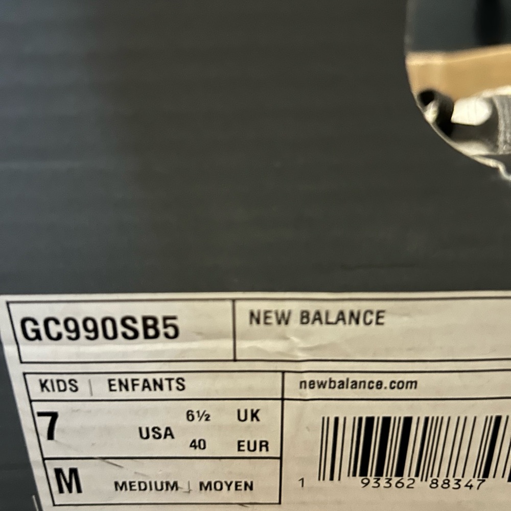 New balance sneakers